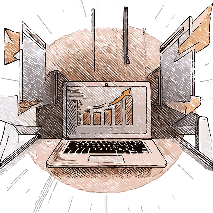 Political Campaign Office Illustration